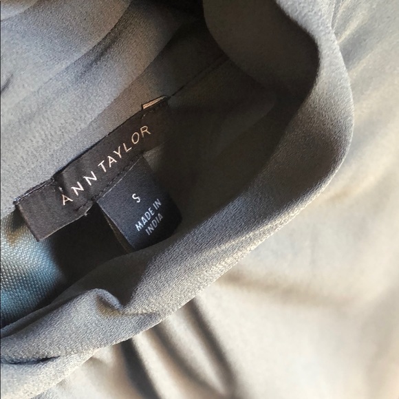 Silky sage green top from Ann Taylor - Picture 2 of 3